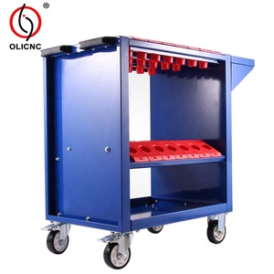 Armoire et chariot à outils CNC pour fraiseuse BT30 BT40 BT50 HSK63 HSK80 HSK100 Porte-outils Chariot OLIMA OLICNC - Product Image 3