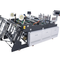 Machine automatique de fabrication de boîtes 3D |   Approuvé CE, qualité alimentaire, pour la production de boîtes à lunch pour la restauration rapide