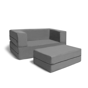 Creative Building Block Combination <b>Kids</b> <b>Sofa</b> Stool Footrest Gray Foldable Cushion For Children Age 8 To 13 Years Unisex - Product Image 5