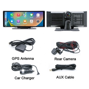 Nhà Máy Cung Cấp Trực Tiếp Xe 10.26 Inch 4K Màn Hình Cảm Ứng Dash Cam Bt Xách Tay Không Dây Carplay <span class=keywords><strong>Android</strong></span> Tự Động Hiển Thị Sao Lưu Máy Ảnh - Product Image 1