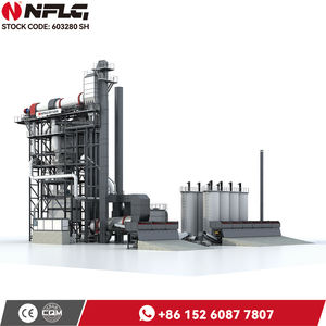 Planta mezcladora de asfalto regenerativa avanzada con carro de doble dirección - Product Image 3