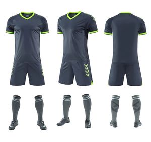 Kit transpirable camiseta de fútbol uniforme nuevo modelo conjunto completo de fútbol Kit de fútbol personalizado en blanco nombre número conjunto camiseta de fútbol - Product Image 2