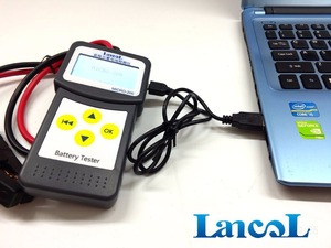 Herramienta Profesional Lancol 200, Probador de Baterías de Auto, Analizador de Vehículos, Sistema de 12v, USB para Impresión - Product Image 5