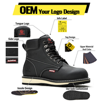 Bottes de sécurité Goodyear Welt, légères, en caoutchouc EVA, antidérapantes, anti-perforation, imperméables, respirantes, pour le travail en extérieur