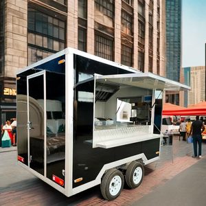 Food Truck Américain Personnalisé avec Équipement de Cuisine Complet, Nouvelle Remorque de Restauration pour Hot-dogs et Produits de Boulangerie (Ingrédients à base d'eau et de blé) - Product Image 3