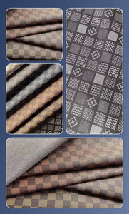 Groothandel Vierkant Reliëf Pvc Lederen Stof Waterdicht Kunstleer Voor Schoenentas Ambachtelijke Meubels Decoratief Gebruik - Product Image 5