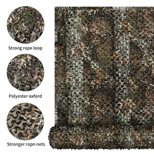 Camouflage Net Camo Mesh Net For Hunting Event Shade Bulk Roll Camo Netting