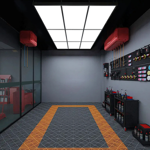 Luces LED de Panel Impermeables de 864w, Lámpara de Inspección para Automóviles, Luz de Detallado, Luces LED de Panel para Salas de Exhibición de Automóviles - Product Image 4