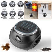 Répulsif Souris et Écureuils Ultrasonique d'Intérieur – Lutte Antiparasitaire Contre les Rongeurs – Dissuasion Rats et Souris – Usage Domestique Intérieur