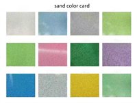 Carreau de céramique en marbre Peinture en résine domestique antidérapante et résistante à l'usure Sable de couleur époxy Peinture de sol en ciment auto-nivelante