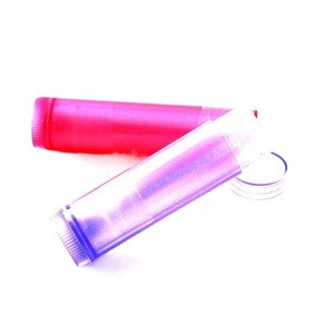 Empty <b>Plastic</b> Lipstick <b>Tube</b> 5g DIY Cosmetic Packaging Sample For Lip Balm Customizable - Product Image 4