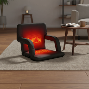 Silla <span class=keywords><strong>de</strong></span> <span class=keywords><strong>Playa</strong></span> Plegable y Recargable, Cojín <span class=keywords><strong>de</strong></span> Asiento con Calefacción, Soporte para <span class=keywords><strong>la</strong></span> Espalda, Duradera, Ecológica, Ligera, <span class=keywords><strong>de</strong></span> Tela Oxford - Product Image 1