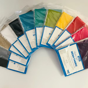 Polyester Spandex Vải Dệt Kim Kim Cương Hình Lưới Fishnet Co Giãn 3Mm In Quần Áo Quần Áo Lưới Vớ Túi Xe Ô Tô Ngoài Trời - Product Image 1