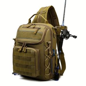 Fishing Lure <b>Bag</b> Men Single Shoulder Backpack Outdoor Tactical Sports Camo Travel Mountaineering <b>Small</b> Travel Climbing Backpacks - Product Image 1