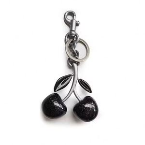 Wholesale 3D Crystal Cherry Keychain Fashion Women <b>Bag</b> Pendant Car Keychain Luxury <b>Bag</b> Accessories for Girls - Product Image 6