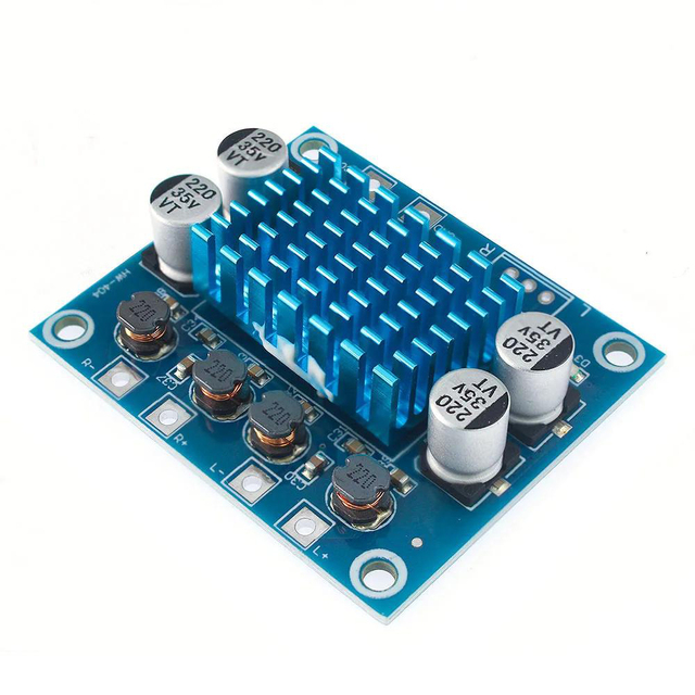 XH-A232 Class D Digital Audio Amplifier Board 30W 2 Dual Channel Stereo Power Amplifier Module DC12-24V for Car Home Speaker DIY