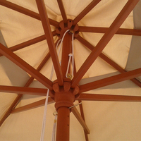 Artic — parapluie d'extérieur géant, large, pour patio, personnalisé