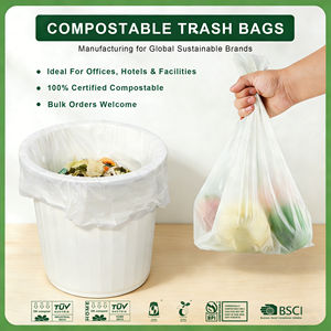 Sacs poubelles compostables <span class=keywords><strong>en</strong></span> vrac, vente <span class=keywords><strong>en</strong></span> <span class=keywords><strong>gros</strong></span>, certifiés BPI TUV AS4736, pour usage commercial, fabricant de sacs poubelles ECOPRO - Product Image 3