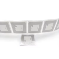 Étiquette NFC de sortie d'usine HF 13.56MHz autocollant pour la gestion des actifs NFC RFID Tag