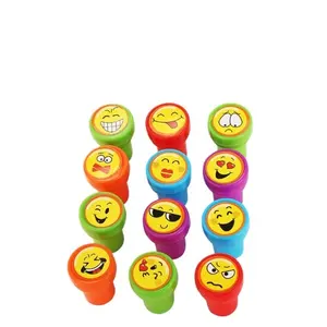 Eurolucky Mini mühür paketi özel damga gülen yüz mühür pulları çocuk oyuncak pullar