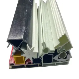 Corrosion Resistence glass fiber H Beam High Strength FRP Pultrusion Profiles Pultruded I beam