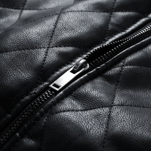 Chaqueta de cuero de moda impermeable a prueba de viento transpirable de talla grande chaqueta de hombre para Unisex - Product Image 1