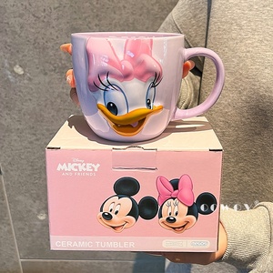 <span class=keywords><strong>Taza</strong></span> con relieve <span class=keywords><strong>de</strong></span> dibujos animados <span class=keywords><strong>de</strong></span> Mickey y Minnie, <span class=keywords><strong>taza</strong></span> <span class=keywords><strong>de</strong></span> café para mujer, regalo <span class=keywords><strong>de</strong></span> cumpleaños para el hogar u oficina - Product Image 4