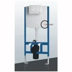 Flushing Concealed Cistern Plastic High Flush Volume Pneumatic Concealed Cistern For Wall-Hung Toilet