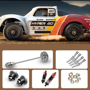 Nouvelle voiture télécommandée RC Mjx SJY-14211 avec amortisseur hydraulique sans balais, châssis en alliage métallique, véhicule tout-terrain, câble USB - Product Image 3