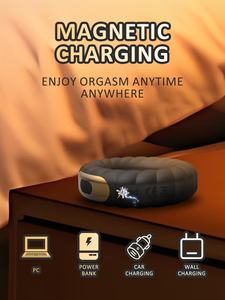 Atraso Penis Anéis Masturbação para o Homem Choque Vibração Próstata Massageador Sem Fio Penis Manga Coelho Clitóris Vibradores - Product Image 6