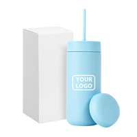 Vaso Térmico Portátil de Acero Inoxidable 304 con Doble Aislamiento al Vacío, para Café, para Uso en Exteriores y Oficina, con Pajita y Tapa