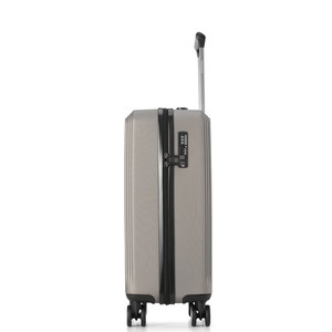 Diplomat Luggage <b>Suitcase</b> 20/24/28 Inch Lightweight ABS Titanium Gray Spinner Wheels Dry Wet Separation Travel <b>Suitcase</b> - Product Image 2