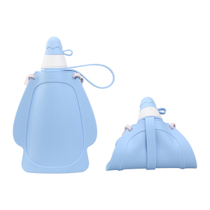 Bouteille d'eau en silicone anti-fuite pour enfants, grande capacité - Product Image 2
