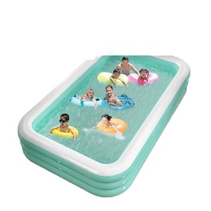 <span class=keywords><strong>Piscina</strong></span> inflable de PVC gruesa para adultos, gran <span class=keywords><strong>piscina</strong></span> de bolas para familias y bebés, área de juegos doméstica estilo océano - Product Image 5