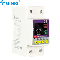 JMRD-WIFI/CS 63A Zigbee WiFi Din Rail Smart Switch Remote Control AC 220V Meteran Energi Digital