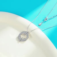 Collier minimaliste en argent sterling 925 avec pendentif minuscule en CZ, chaîne délicate pour femmes