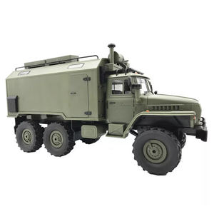 6X6 1:16 escala <span class=keywords><strong>Ural</strong></span> 4320 camión del ejército 2,4g 6wd Rc coche militar Vehículo de Control de Radio camión de juguetes para niños - Product Image 4