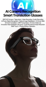 Lunettes Intelligentes DIGU DG-W630T AI avec Appel, Caméra, Photo, Vidéo, Audio, 8MP, Musique Sans Fil 2026 - Product Image 4