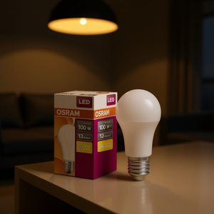 Bombilla LED Osram de 13W E27, Blanco Cálido 2700K, Forma Incandescente, Iluminación para el Hogar - Product Image 2