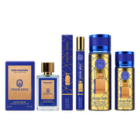 Ensemble de parfums arabes de luxe en gros pour hommes et femmes avec des senteurs épicées de gingembre, de poivre, de tonka et de fumée