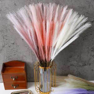 Bouquet décoratif en herbe artificielle à plumes Tinglan pour mariage, décoration murale, style INS, fabricant transfrontalier - Product Image 2