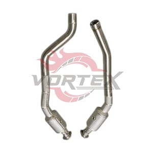 Tuyau d'échappement en acier inoxydable Vortex pour Mercedes Benz ML550 GL550 GLS550 ML63 GL63 GLS63 5.5T avec protection de tête - Product Image 2