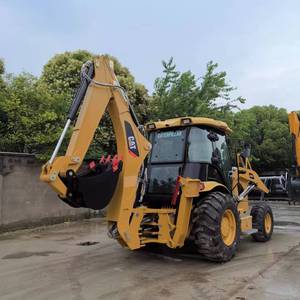 Used <b>CAT</b> 430F II Backhoe Loader <b>Wheel</b> Loader Excavator with Engine & Pump Front Bucket Reverse Digger for Construction - Product Image 2