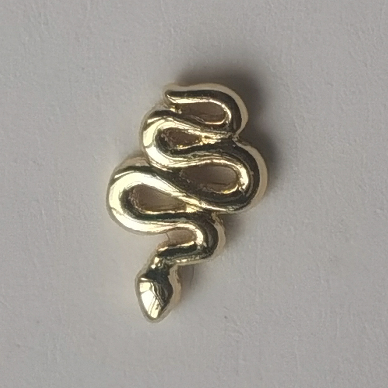 Bijoux dents de serpent en or 8K