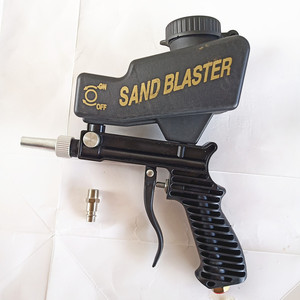 Sand Blaster Pneumatic Handheld Gravity Feed Gun For Deflashing Metal Cleaning Tools - Product Image 4