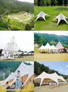 Carpa Beduina Elástica <span class=keywords><strong>de</strong></span> 15x10 Metros, Diseños Personalizados, Tela Resistente al Agua, Rayos UV y al Fuego, <span class=keywords><strong>para</strong></span> <span class=keywords><strong>Fiestas</strong></span> y Eventos en Todas las Estaciones - Product Image 2