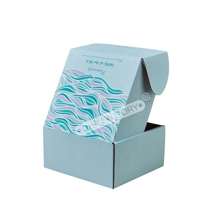 Papier ondulé recyclé personnalisé Belle Spa Soins du corps Bain moussant <span class=keywords><strong>Bombe</strong></span> Emballage de voyage à domicile Boîte d'expédition postale - Product Image 5