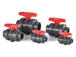 Válvula de Bola de Unión Verdadera de UPVC DN65 para Piscina - Product Image 2