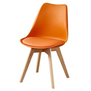 Juego de Comedor Moderno <span class=keywords><strong>con</strong></span> Patas de Madera de Colores, 6 <span class=keywords><strong>Sillas</strong></span> y <span class=keywords><strong>Mesa</strong></span> de Madera para Uso en Casa, Cafetería o Restaurante - Product Image 5