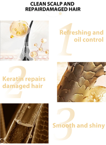 Shampoo au ginseng et au fo-ti, nourrit les cheveux, les lisse en douceur, les rend légers et prend soin de les entretenir, laissant les cheveux frais - Product Image 2